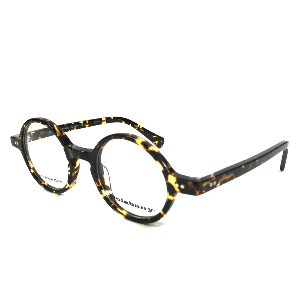 Dolabany Eyeglasses Frames BAXTER SAND DEMI Tortoise Round Full Rim 43-20-145